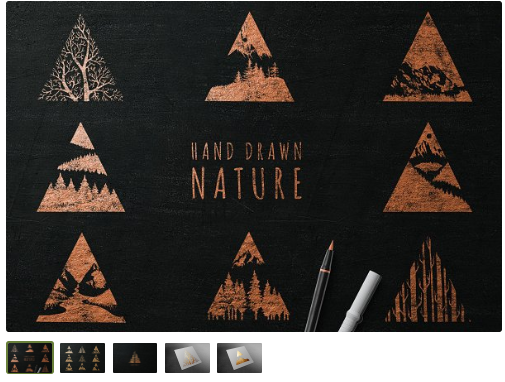 [Creativemarket] Hand Drawn Nature (2020)_0.png